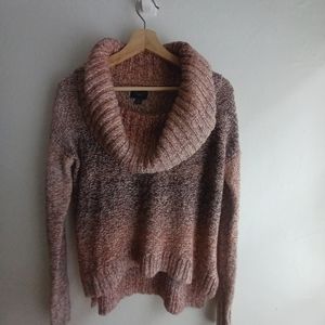 American Eagle | Pink Metallic Knit Sweater Size xS